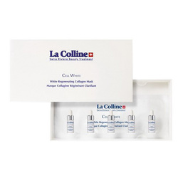 White Regenerating Collagen Mask on white background