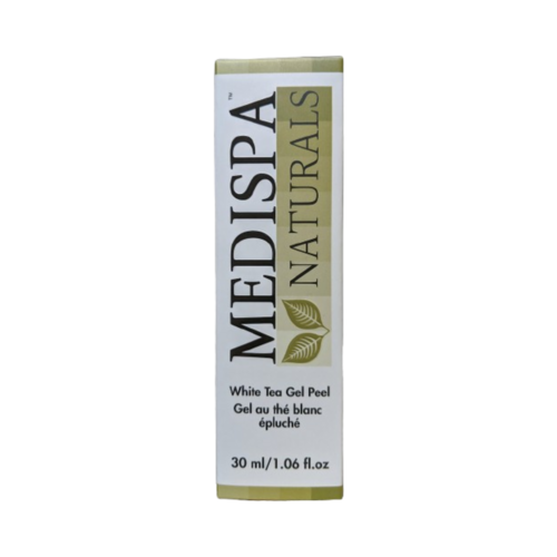 Medispa Naturals White Tea Gel Peel on white background