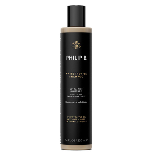 Philip B Botanical White Truffle Shampoo on white background