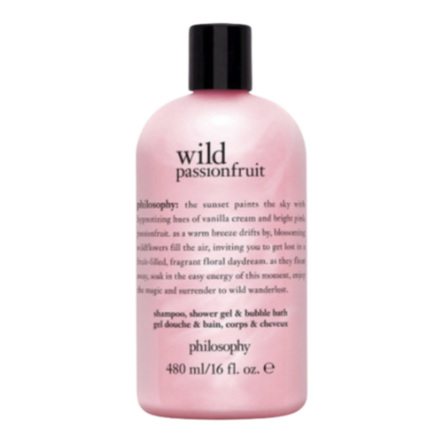 Philosophy Wild Passionfruit Shower Gel on white background