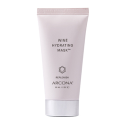 Wine Hydrating Mask on white background