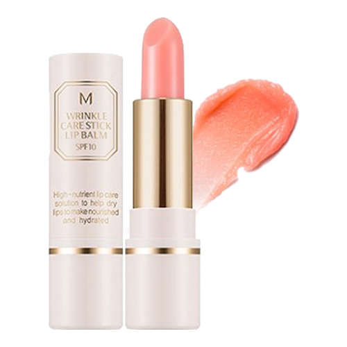 MISSHA Wrinkle Care Stick Lip Balm SPF 10 on white background