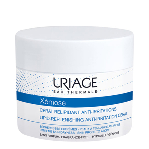 Uriage  Xemose Lipid Replenishing Cerat on white background