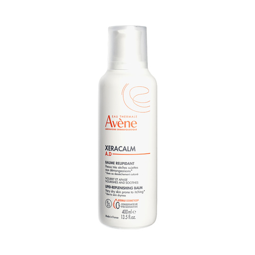 Avene XeraCalm A.D Lipid Replenishing Balm on white background