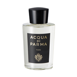 Yuzu EDP on white background