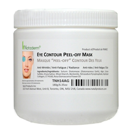 Nataderm Eye Contour Collagen Peel-Off Mask on white background