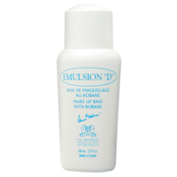 Emulsion D on white background