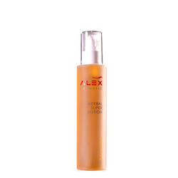 Herbal Super Lotion on white background