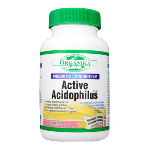 Organika Active Acidophilus, 100 capsules