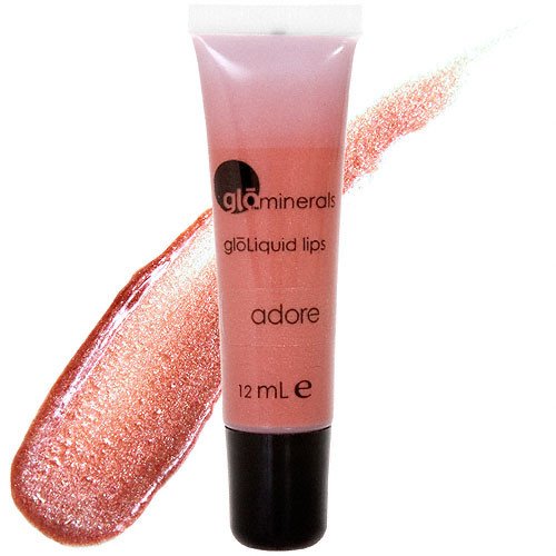 gloMinerals gloLiquid Lips - Adore on white background