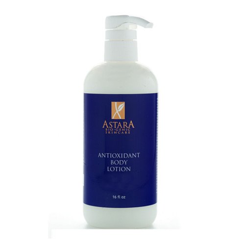 Astara Antioxidant Body Lotion on white background