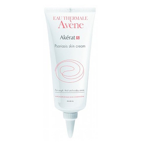 Avene Akerat S Psoriasis Cream on white background