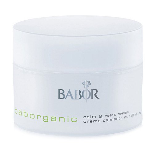 Babor BABORGANIC Calm & Relax Cream on white background