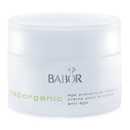 Babor BABORGANIC Age Preventing Body Cream on white background