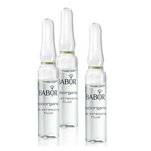 Babor BABORGANIC De-stressing Fluid on white background