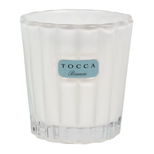 Tocca Beauty Candelina - Bianca: Green tea & Lemon on white background