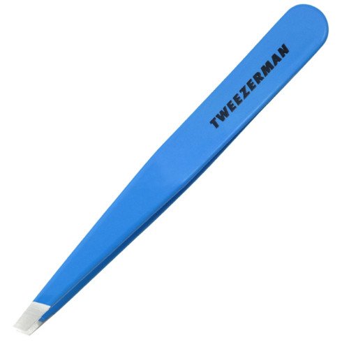 Tweezerman Slant Tweezer - Blue Jewel, 1 piece