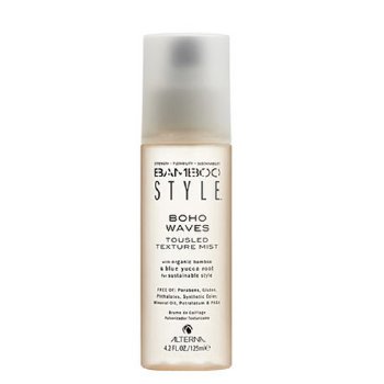 Alterna Bamboo Style Boho Waves Tousled Texture Mist on white background