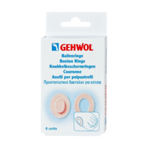 Gehwol Bunion Rings Round, 6 pieces