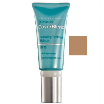 Exuviance CoverBlend Concealing Treatment Makeup SPF 30 - Bisque on white background