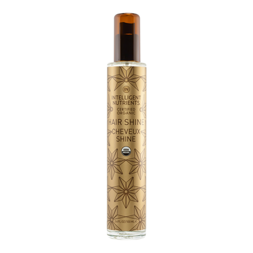 Intelligent Nutrients USDA Certified Organic Hair Shine Spray - Travel on white background