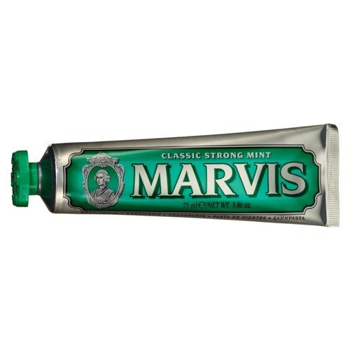 Marvis Toothpaste - Amarelli Licorice Mint on white background