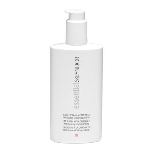 Skeyndor Cleansing Emulsion with Camomile on white background