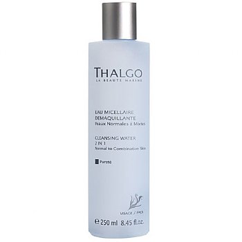 Thalgo Cleansing Water 2-in-1 on white background