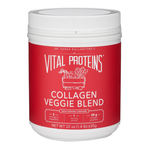 Vital Proteins Collagen Veggie Blend on white background