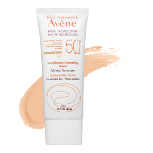 Avene Complexion Correcting Shield SPF 50+ - Light, 40ml/1.4 fl oz