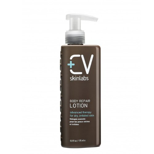 CV Skinlabs Body Repair Lotion on white background