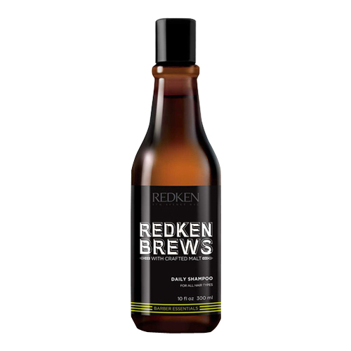 Redken Brews Daily Shampoo on white background