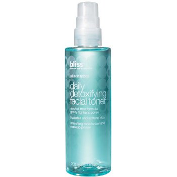 Bliss Daily Detoxifying Facial Toner on white background