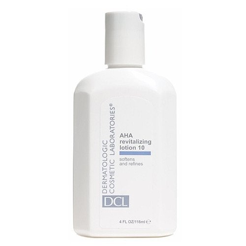 DCL Dermatologic AHA Revitalizing Lotion 10 on white background