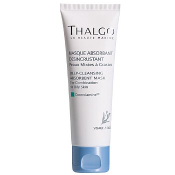 Thalgo Deep Cleansing Absorbent Mask on white background