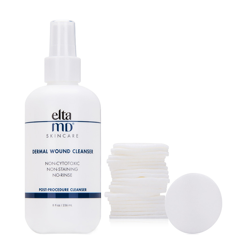 EltaMD Dermal Wound Cleanser on white background