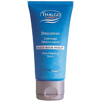 Thalgo Men Descomen Face Scrub on white background