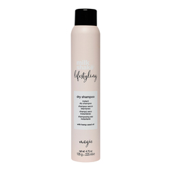 Lifestyling Dry Shampoo on white background