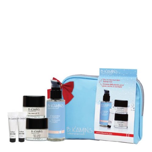 B Kamins Dry to Normal Skin Starter Kit on white background
