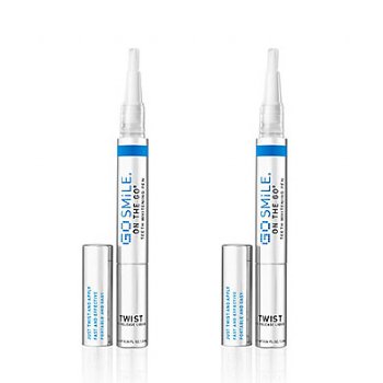 GoSMILE On The Go Teeth Whitening Pen Duo on white background