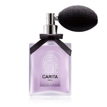 Carita  on white background