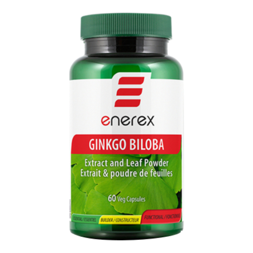 Enerex Ginkgo Biloba, 60 capsules