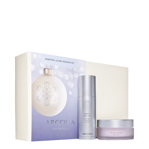 Arcona Essential Glow Holiday Kit on white background