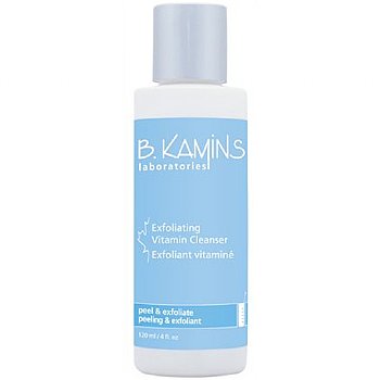 B Kamins Exfoliating Vitamin Cleanser on white background