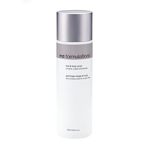 MD Formulations Face And Body Scrub on white background