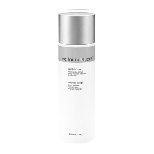 MD Formulations Facial Cleanser Sensitive Skin Formula, 250ml/8.3 fl oz MD Formulations Facial Cleanser Sensitive Skin Formula on white background