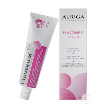 Auriga Flavonex Cream on white background