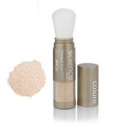 Colorescience Loose Mineral Foundation Brush SPF 20 - Tan Natural on white background