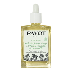 Face Beauty Oil on white background