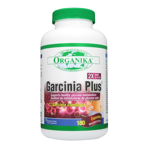 Organika Garcinia Plus on white background